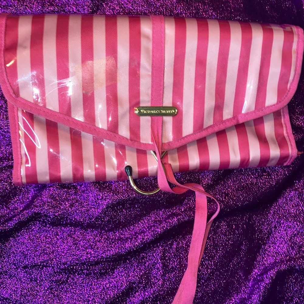 Vintage Victoria's Secret travel cosmetic bag